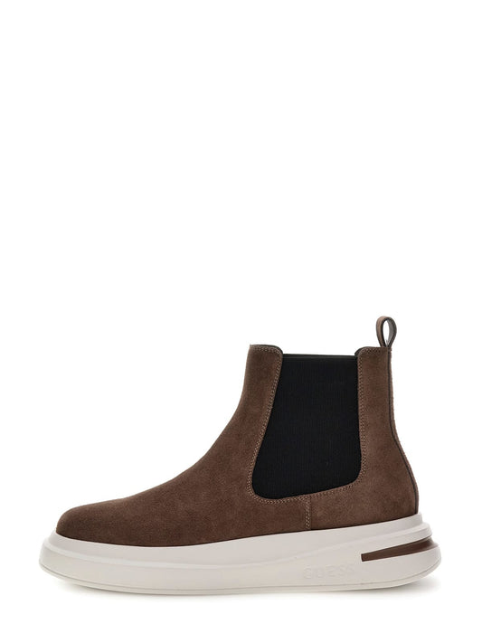 Guess FMFELK stivaletti uomo ELKO brown