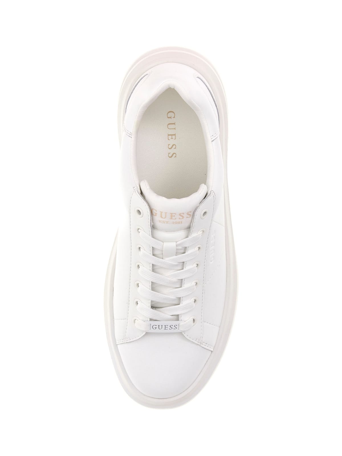 Guess FMJLBA sneakers uomo ELBA white