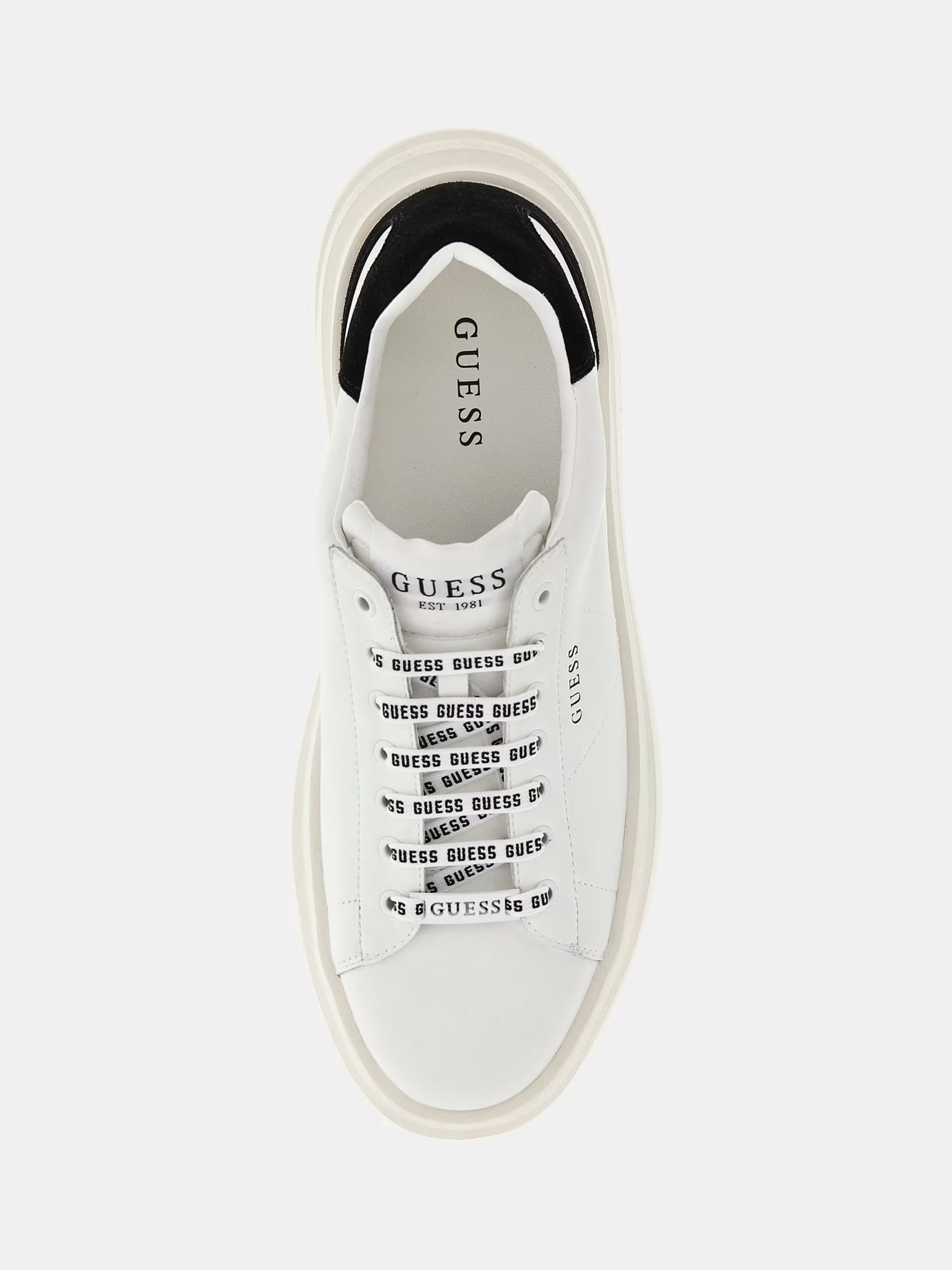 Guess FMPVIB SUE12 Sneaker elba stringhe logate white