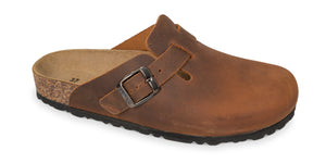 Goldstar GS1850C ciabatta donna in pelle ingrassata cuoio