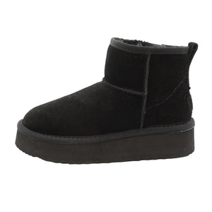 Stivaletti Chelsea AllSaints Lenora In Pelle Nera, Taglia 6 US (36 EU), Nuovi