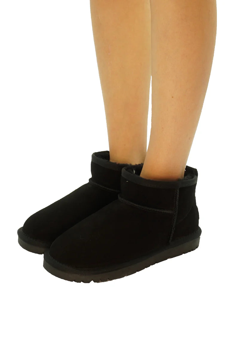 Gardini Spirit GS478 stivaletto donna Zaira low nero in pelle scamosciata