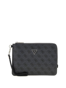 Guess HMEVZL P2286 tracolla uomo in tessuto black