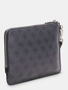 Guess HMEVZL P2286 tracolla uomo in tessuto black