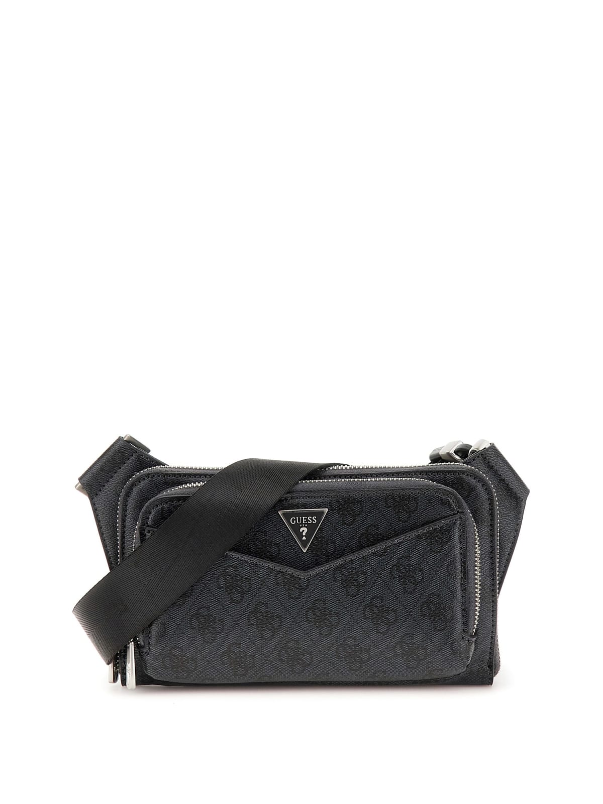 Guess HMSILO P5114 borsellino a tracolla uomo in tessuto black
