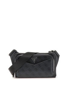 Guess HMSILO P5114 borsellino a tracolla uomo in tessuto black