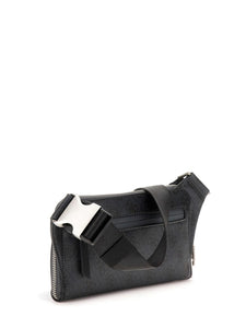 Guess HMSILO P5114 borsellino a tracolla uomo in tessuto black