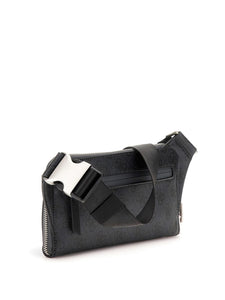 Guess HMSILO P5114 borsellino a tracolla uomo in tessuto black