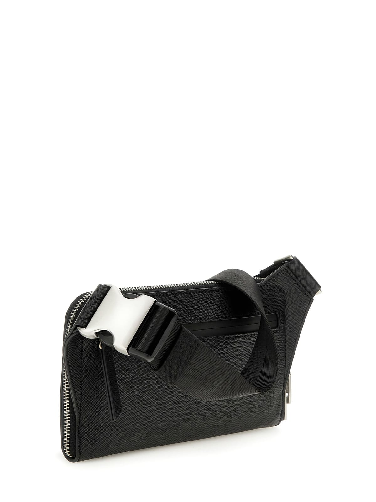Guess HMSISA P5114 borsellino uomo a tracolla in tessuto black