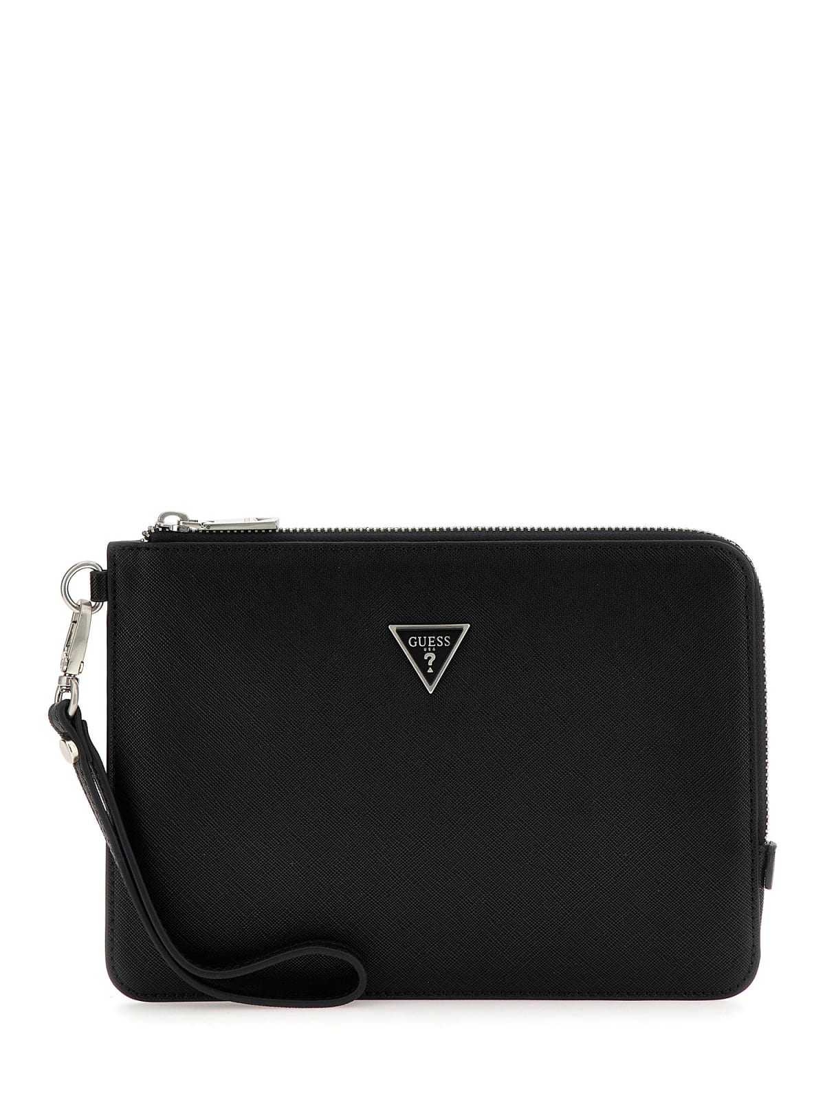Guess HMTOSA P4255 pochette uomo in tessuto black