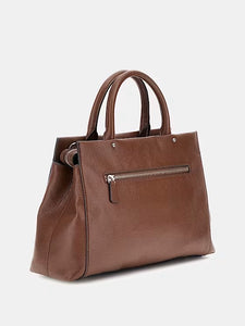 Guess HWBS8501060 Borsa a mano levia fibbie cioccolato