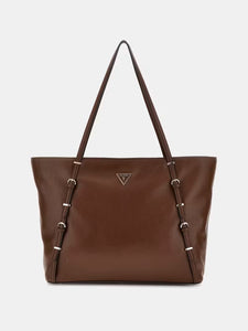 Guess HWBS8501230 Shopper levia fibbie cioccolato