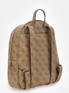 Guess HWEBG976733 zaino eco elements 4g logo beige multi