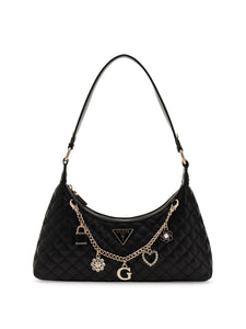 Guess HWEG86 79180 borsa a spalla con accessori black o white