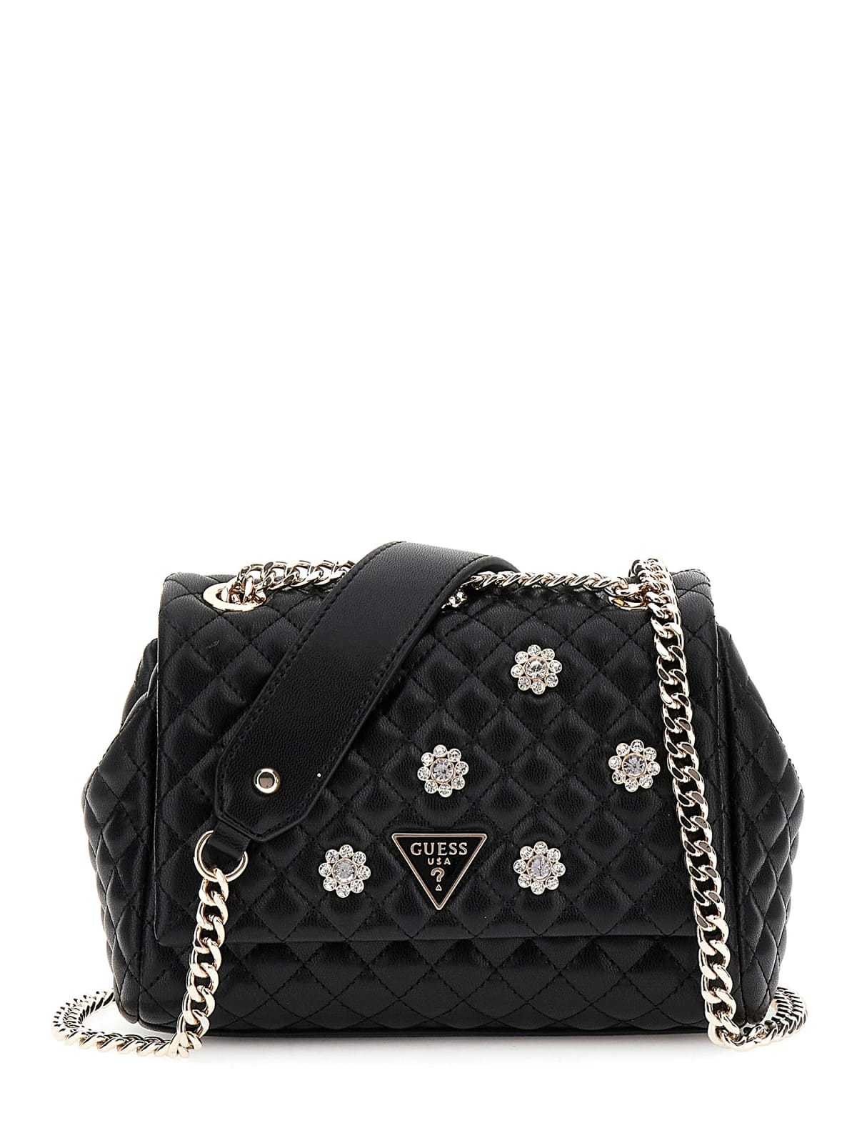 Guess HWEG86 79210 borsa a tracolla con accessori black o white