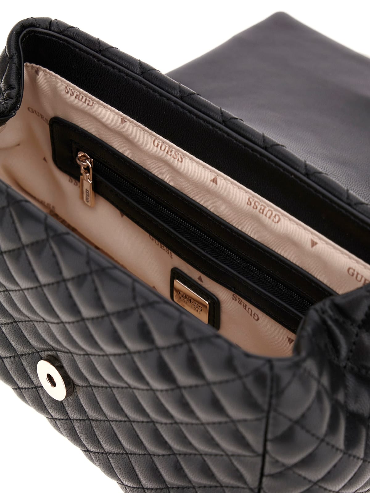 Guess HWEG86 79210 borsa a tracolla con accessori black o white