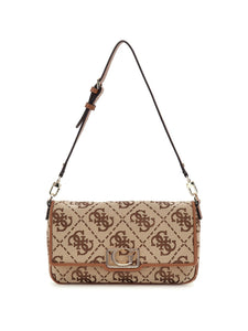 Guess HWJO96 42190 borsa donna latte logo