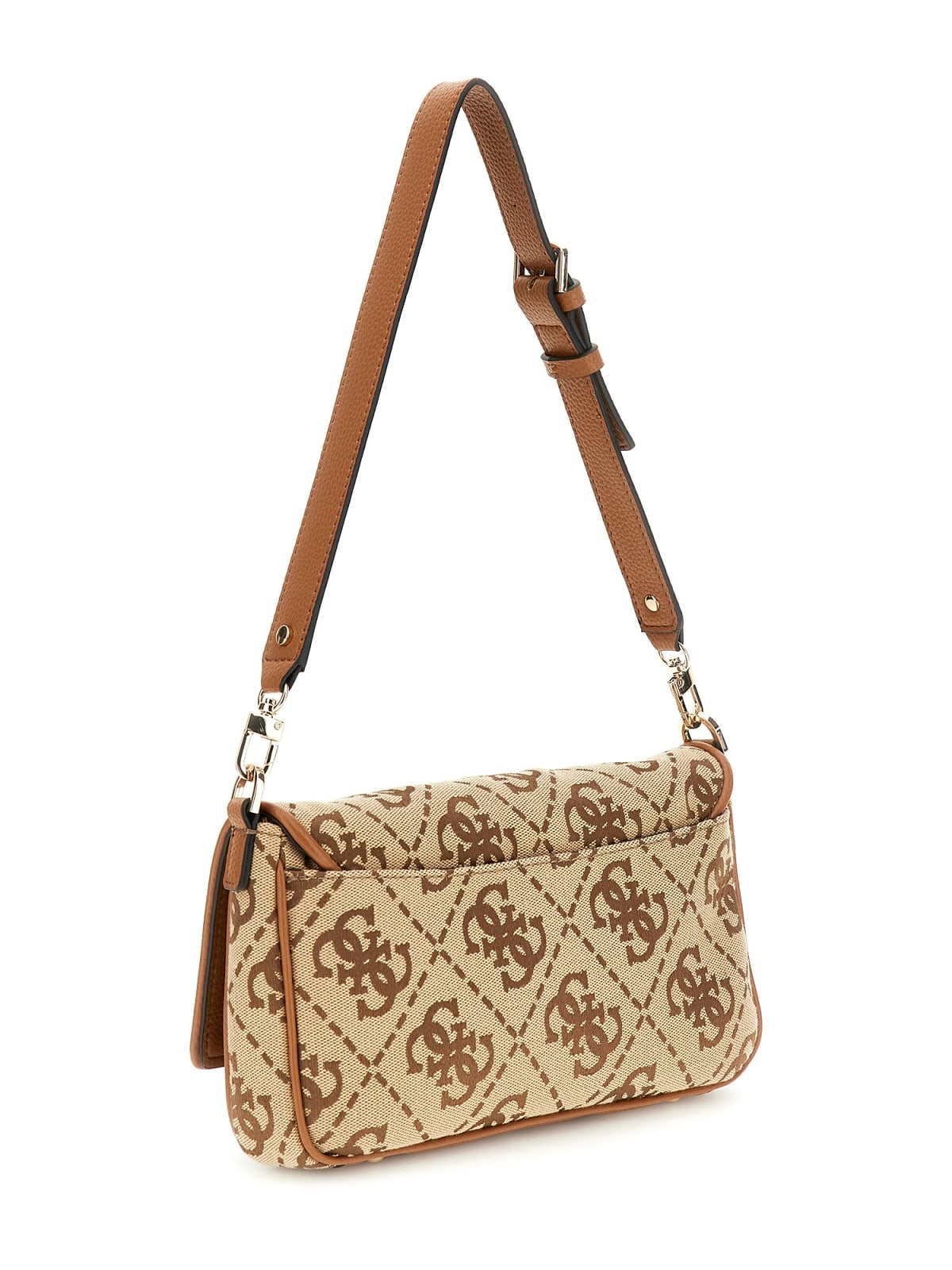 Guess HWJO96 42190 borsa donna latte logo