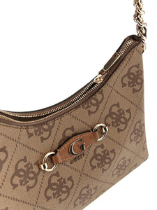 Guess HWOS86 54010 borsa donna latte logo