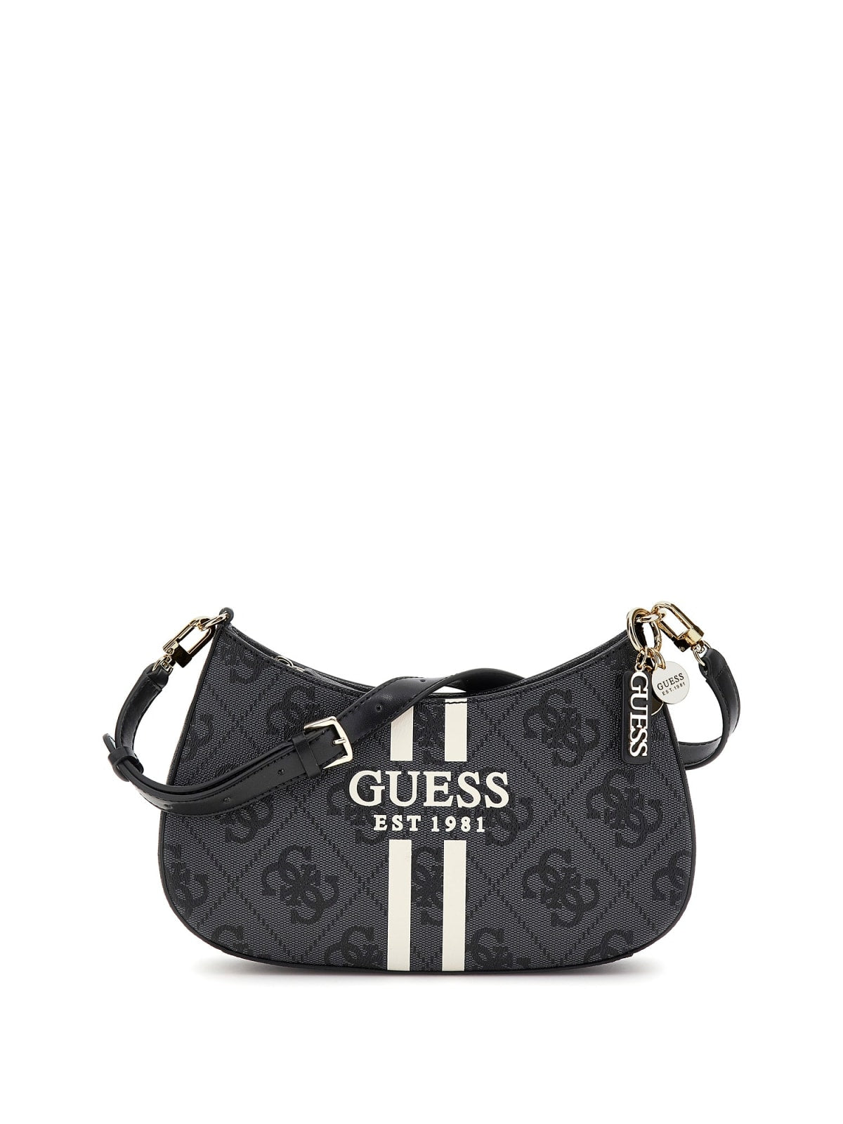 Guess HWOS96 72180 borsa a tracolla nera o beige