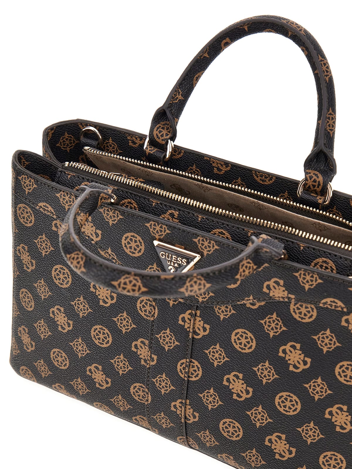 Guess HWPM95 21060 borsa donna mocca logo