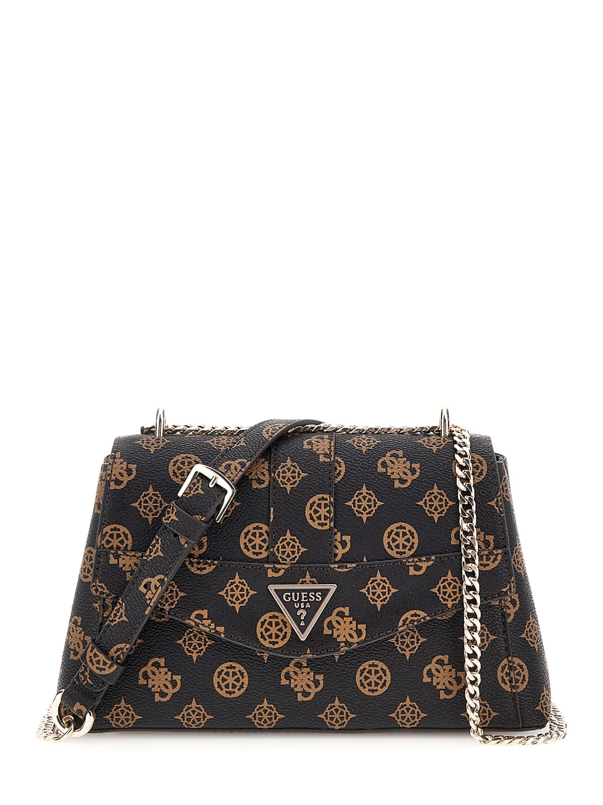 Guess HWPM95 21210 borsa donna mocca logo
