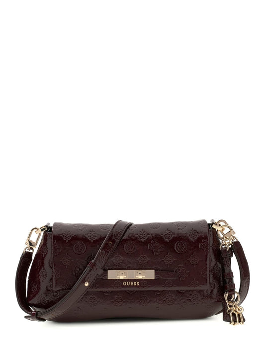 Guess HWPT22 borsetta lucida con dettagli dorati
