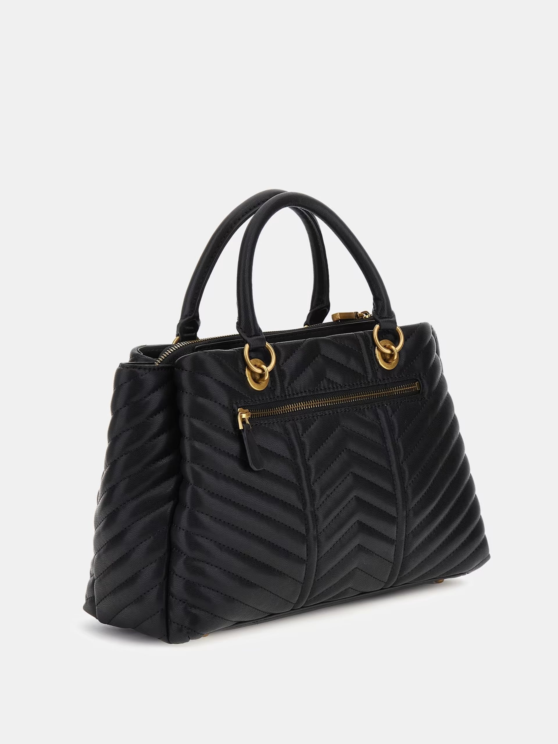 GUESS HWBQ8976060 BORSA A MANO LOVIDE TRAPUNTATA BLACK