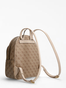 Guess HWSB69 94330 borsa donna latte logo
