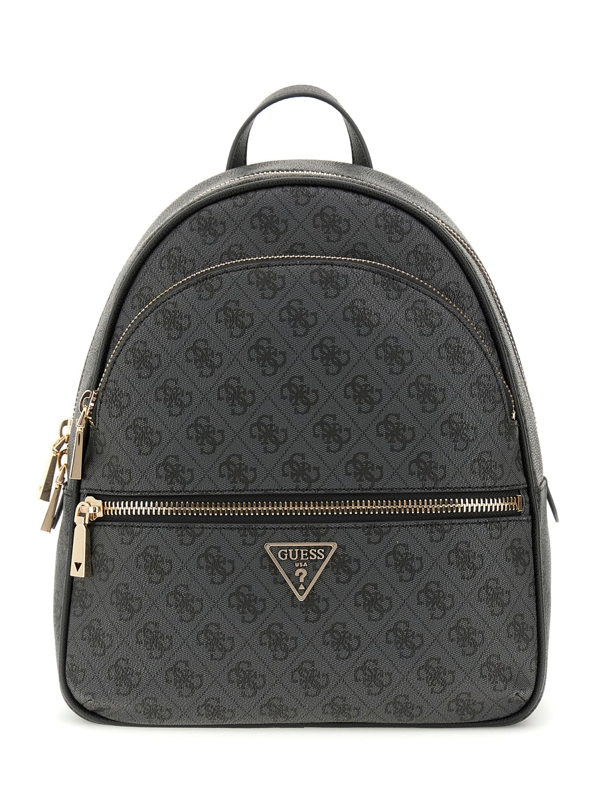 Guess HWSG71 18330 zaino con zip in tessuto nero o beige