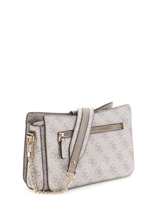 Guess HWSG96 29180 borsa donna taupe logo