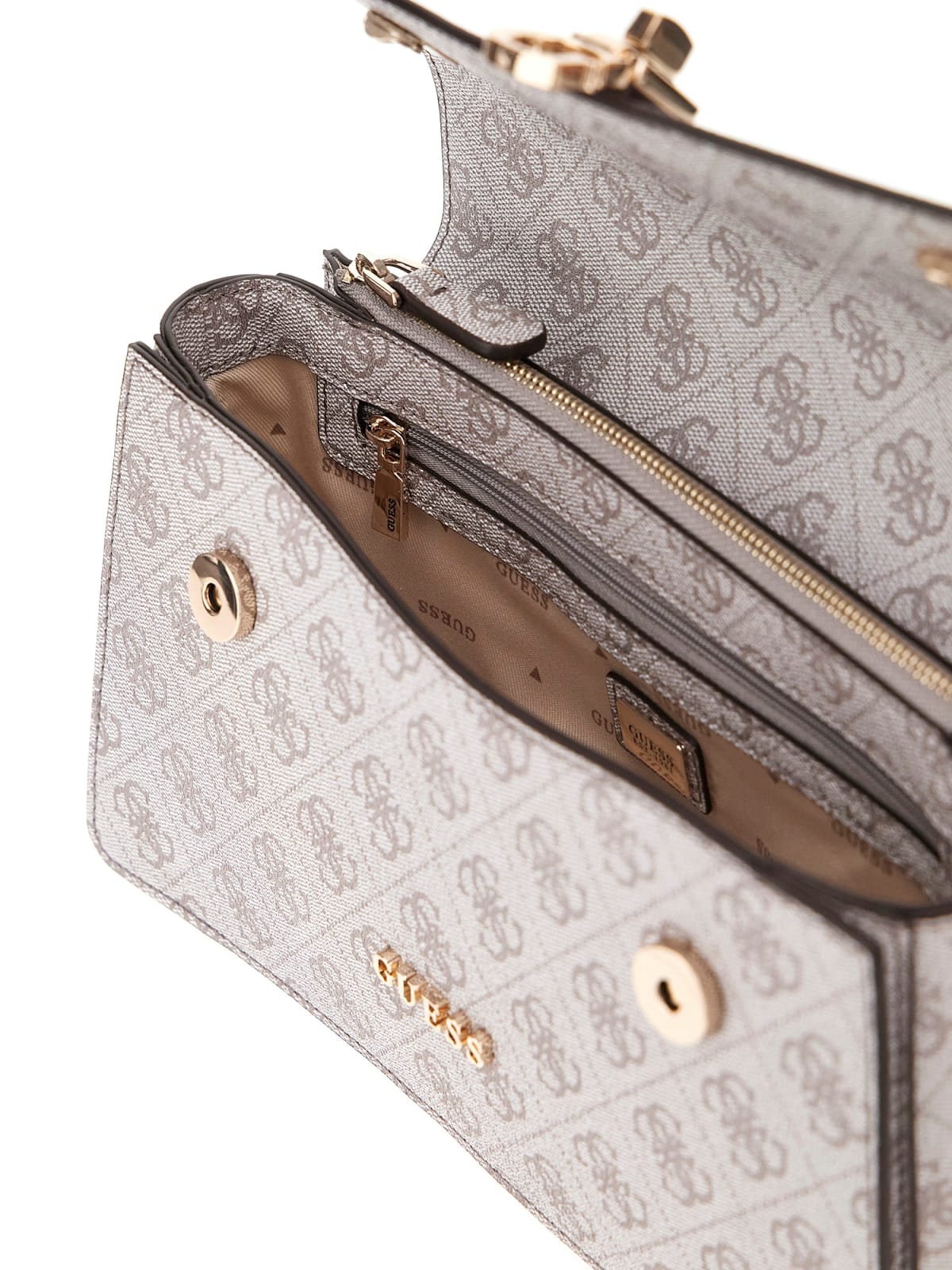Guess HWSG96 29210 borsa donna taupe logo