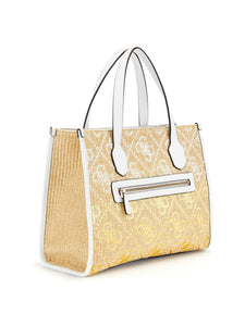 Guess HWSW86 65220 borsa donna cornsilk logo