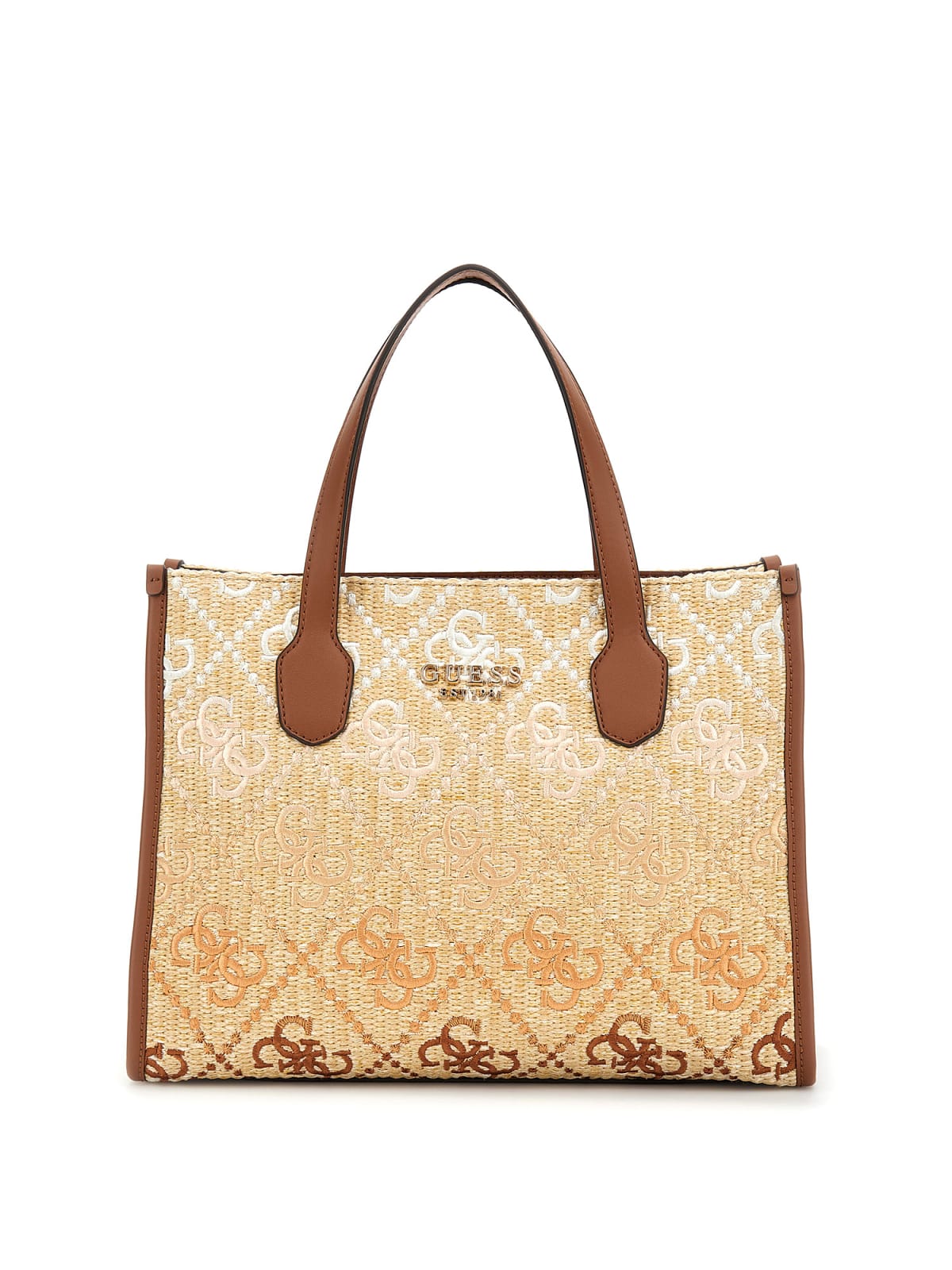 Guess HWSW86 65220 borsa donna cognac logo
