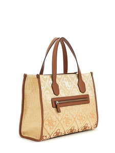 Guess HWSW86 65220 borsa donna cognac logo