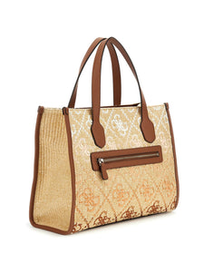 Guess HWSW86 65220 borsa donna cognac logo