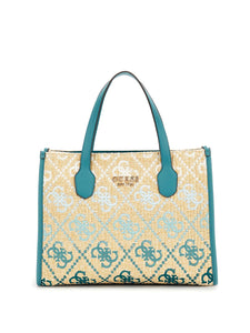 Guess HWSW86 65220 borsa donna teal logo