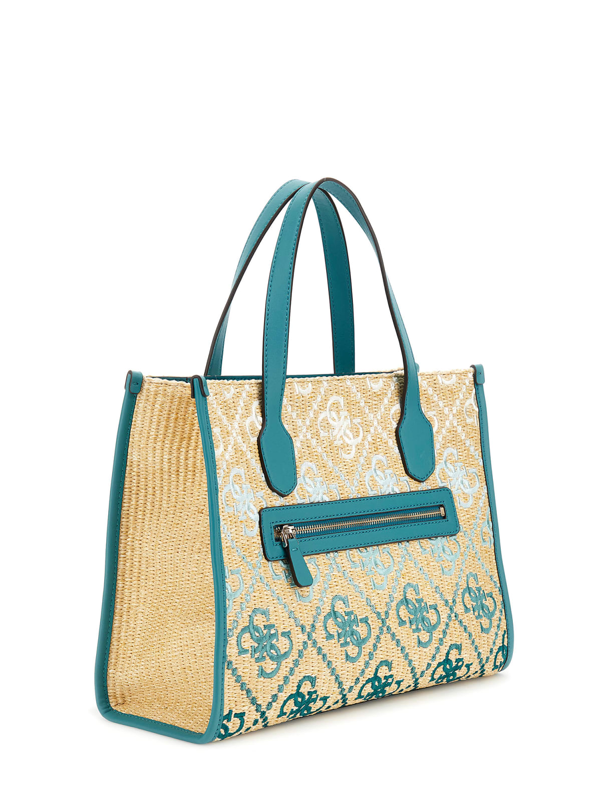 Guess HWSW86 65220 borsa donna teal logo