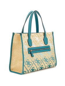 Guess HWSW86 65220 borsa donna teal logo