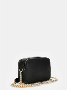 Guess HWZG7879140 tracolla noelle saffiano nero