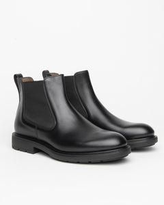 Nero Giardini I001663U Stivaletti chelsea uomo in pelle nero