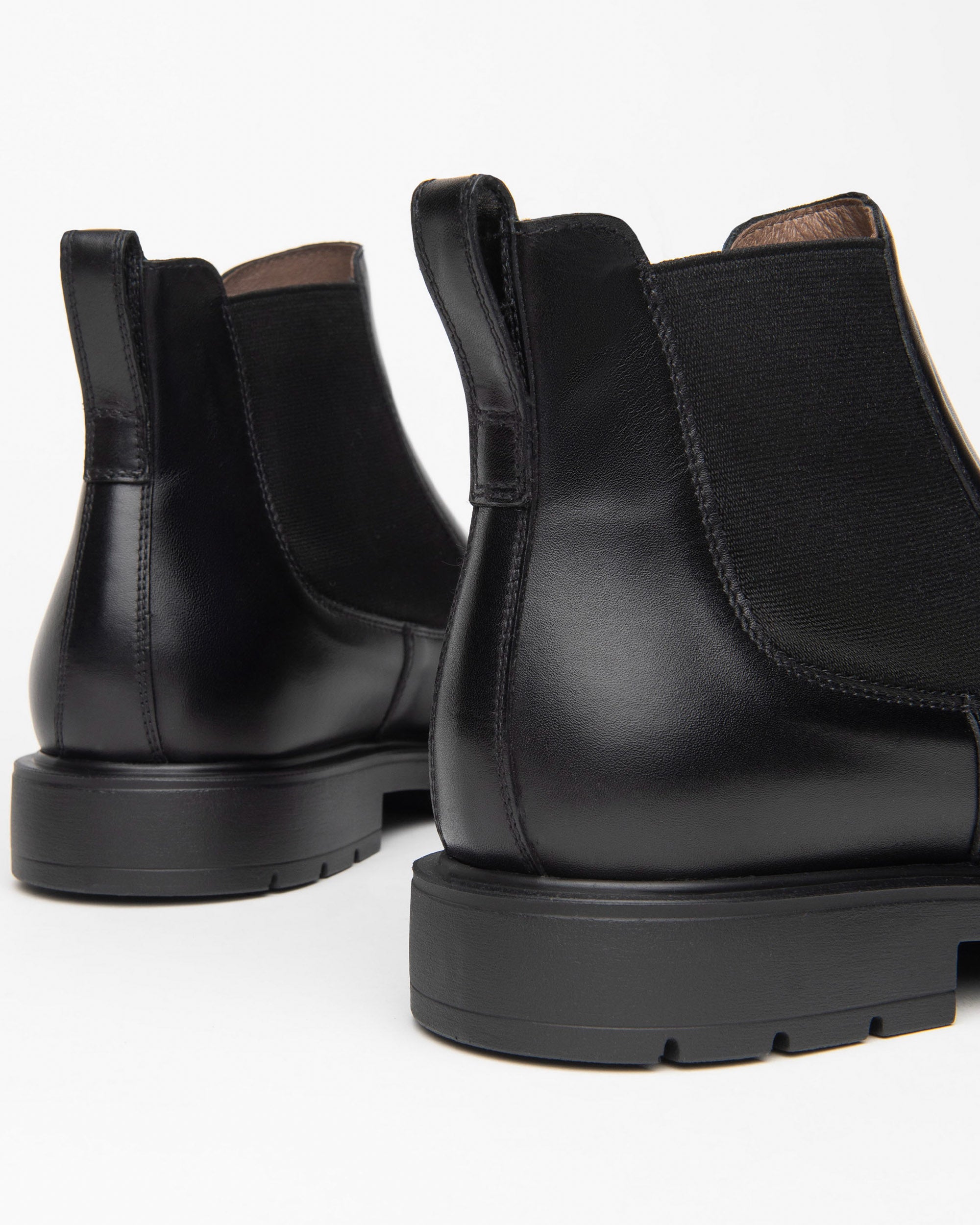 Nero Giardini I001663U Stivaletti chelsea uomo in pelle nero