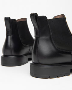 Nero Giardini I001663U Stivaletti chelsea uomo in pelle nero