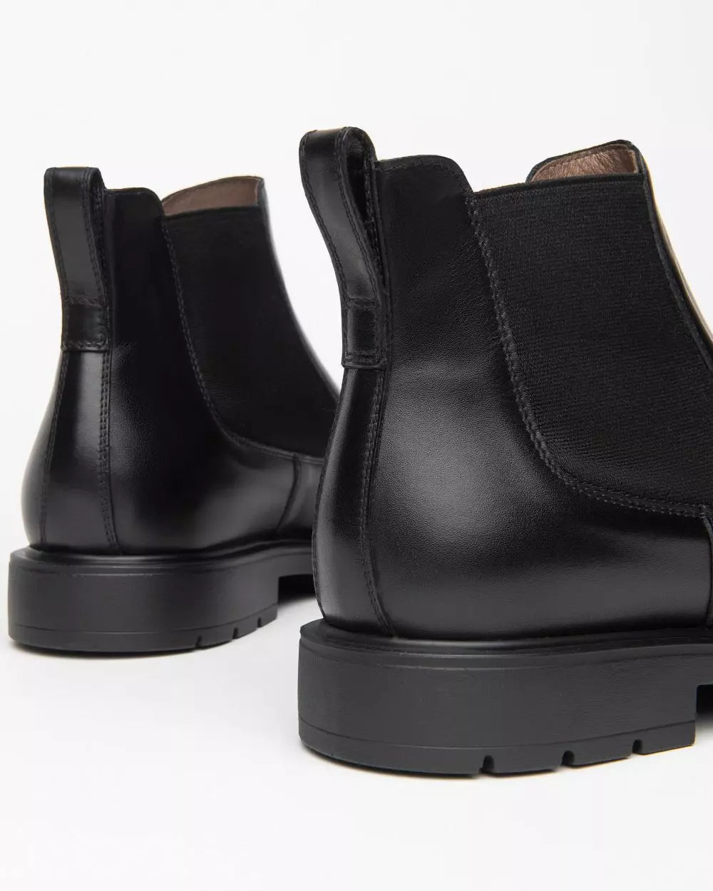 Nero Giardini I001663U Stivaletti Chelsea Uomo in Pelle nero