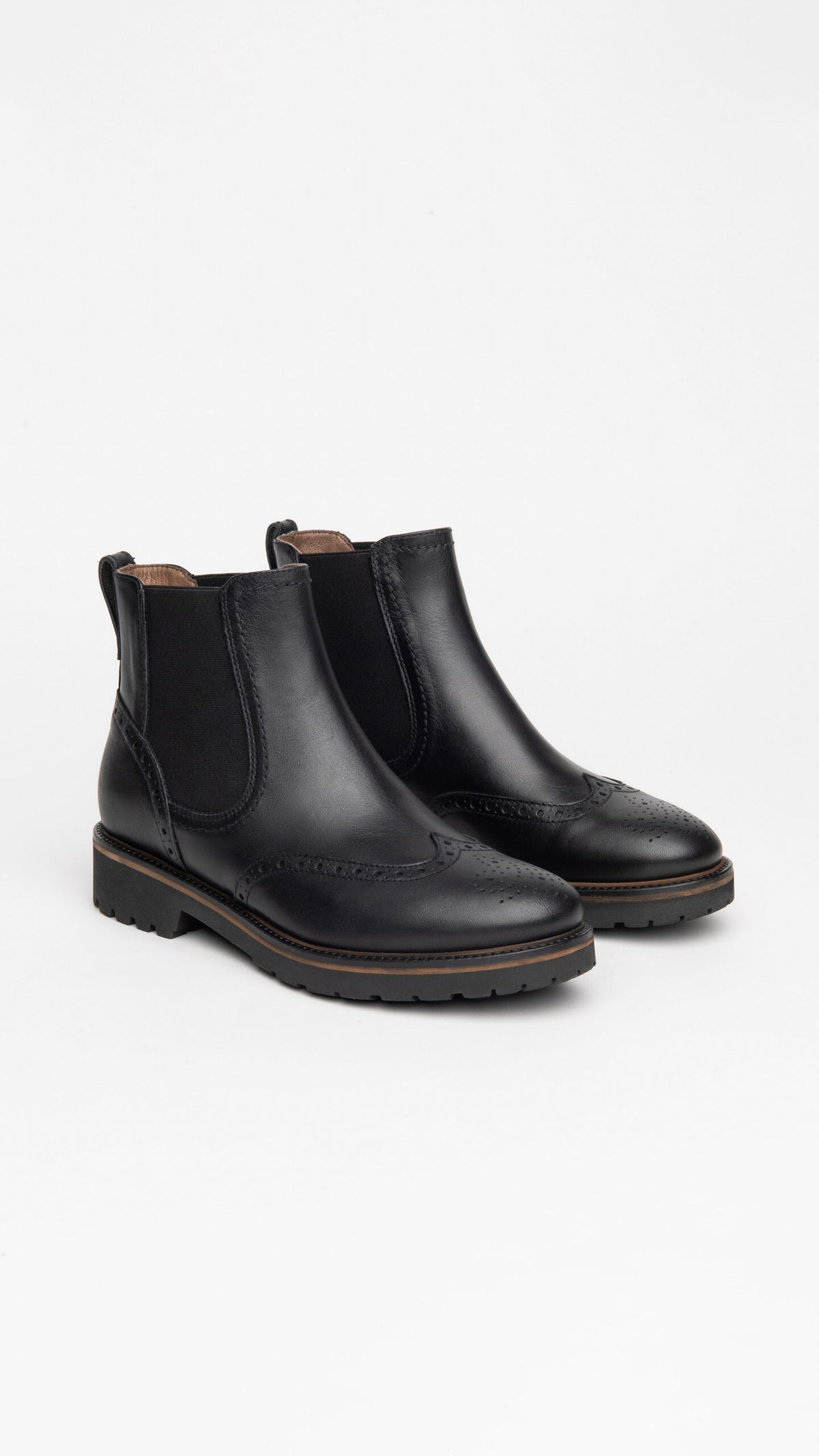 NERO GIARDINI I013123D STIVALETTI CHELSEA DONNA IN PELLE NERO