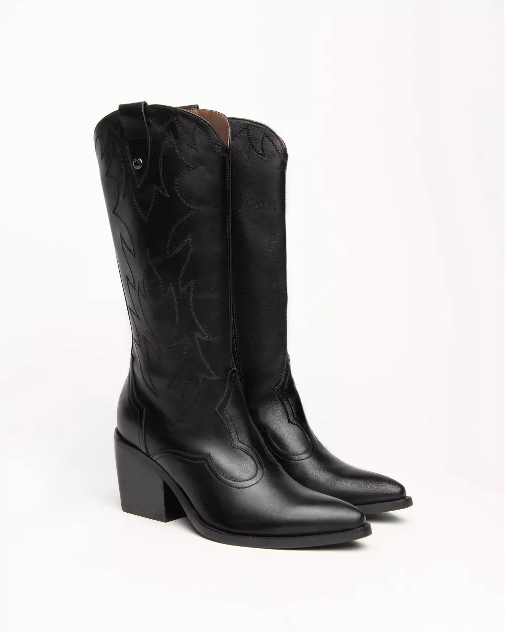 Nero Giardini I013274D Stivali Donna in Pelle nero