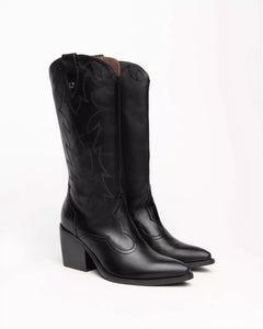 Nero Giardini I013274D Stivali Donna in Pelle nero