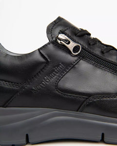 Nero Giardini I102153U Sneakers Uomo in Pelle nero