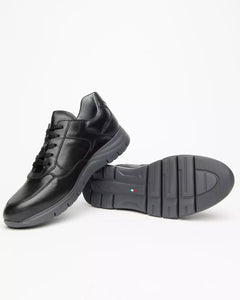 Nero Giardini I102153U Sneakers Uomo in Pelle nero