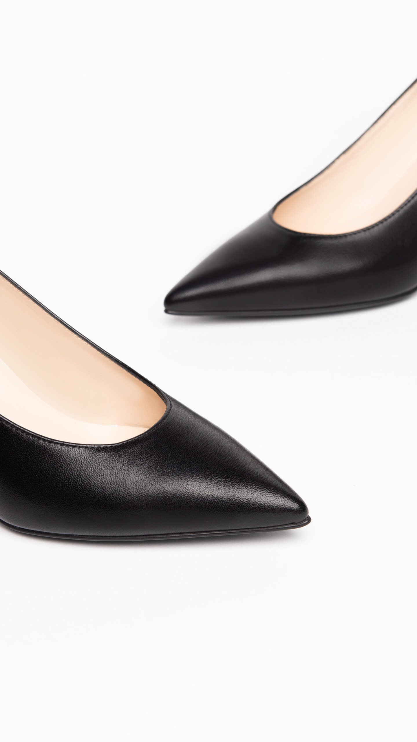 NERO GIARDINI I205580DE DECOLLETE DONNA IN PELLE NERO